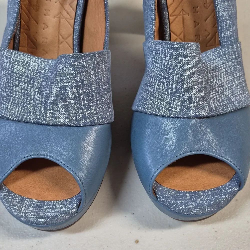 Chie Mihara 36.5 Stylish Blue Women's Heels - NWOT - Picture 6 of 10